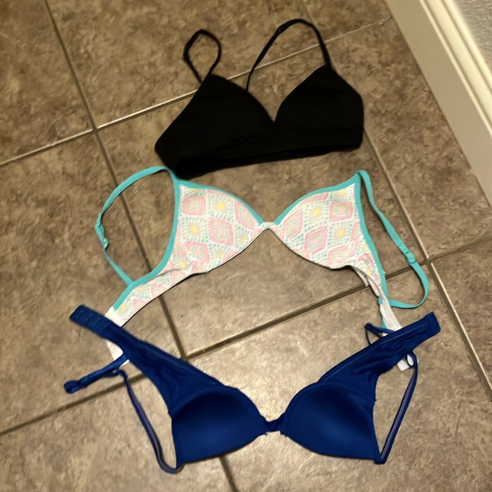Set of bras cute and not work out bras spaghetti straps
